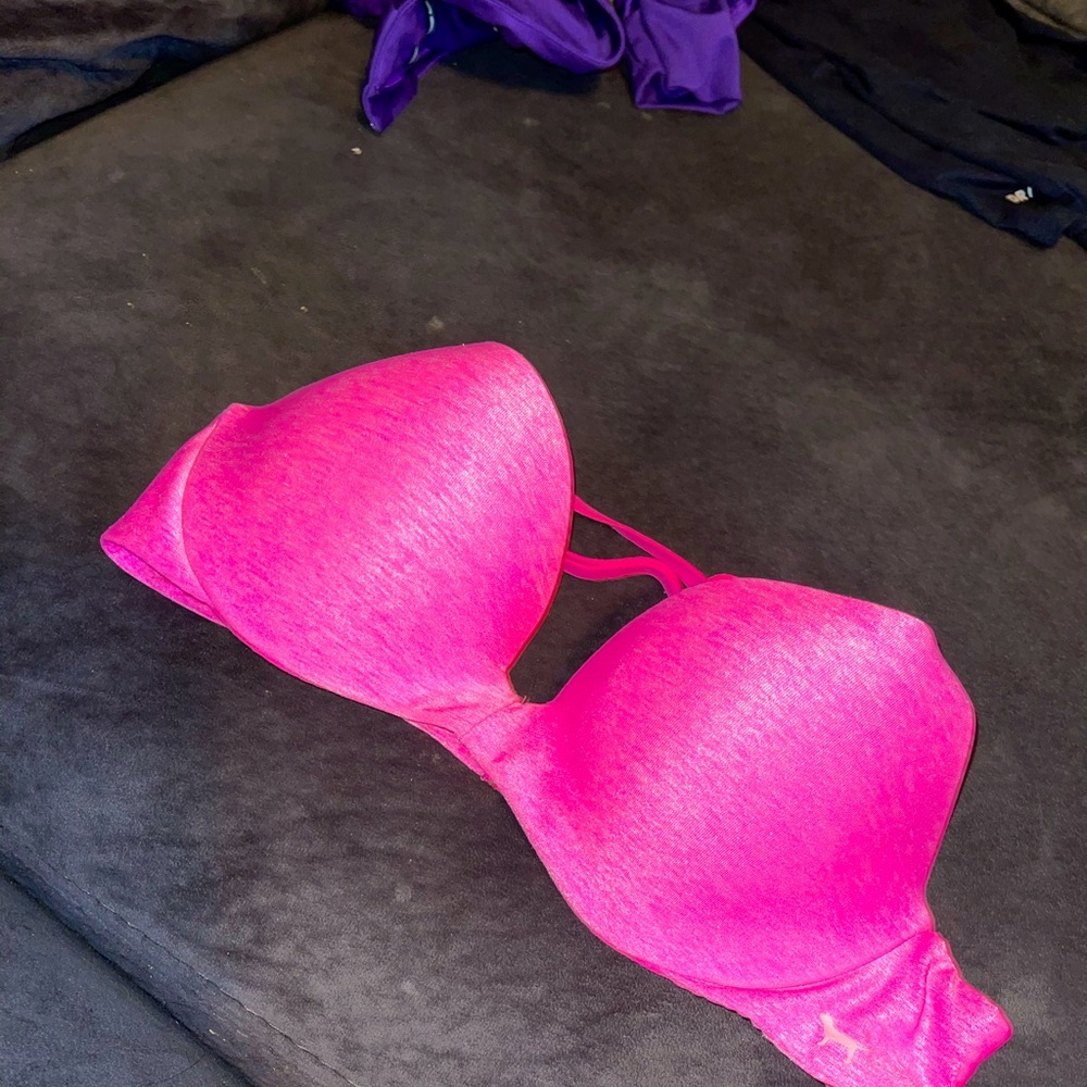 Pink Push Up Bra